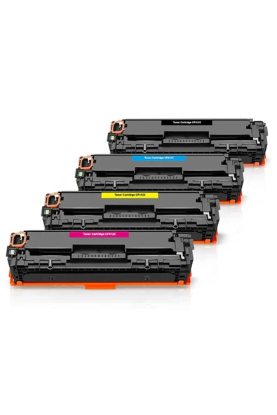 Lazer Ofis Malzemeleri Hp CB542A/CE322A/CF212A Sarı Muadil Toner 1,8k ürün görseli 1