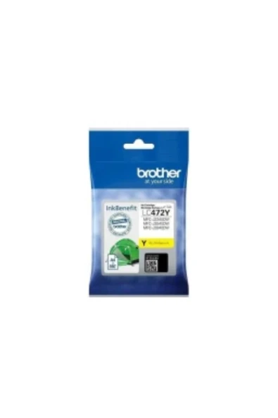 Lazer Ofis Malzemeleri Brother LC472 Sarı Orjinal Kartuş 0,55K - Resim 2