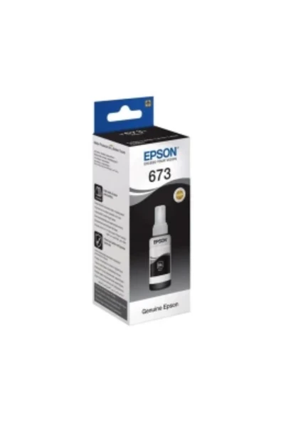 Lazer Ofis Malzemeleri Epson T6731 Siyah Orjinal Mürekkep 70 Ml. - Resim 2