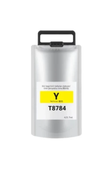 Lazer Ofis Malzemeleri Epson T8784 Sarı Muadil Kartuş 50K ürün görseli