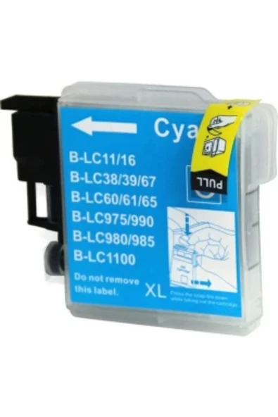 Lazer Ofis Malzemeleri Brother LC38 Mavi Muadil Kartuş 0,325K ürün görseli 1