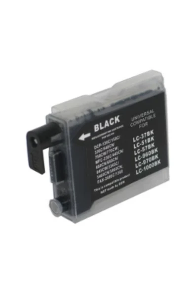 Lazer Ofis Malzemeleri Brother LC37 Siyah Muadil Kartuş 0,5k ürün görseli