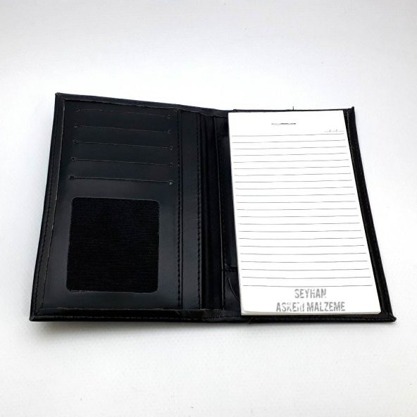 Kalemlikli Not Defteri Cüzdan & Notluk (Armasız) - 3