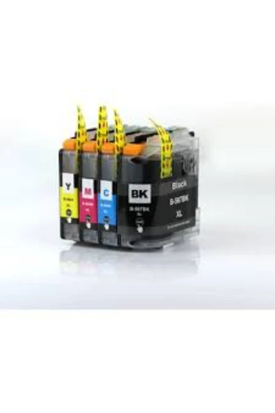 Lazer Ofis Malzemeleri Brother LC565XL Mavi Muadil Kartuş 1,2k ürün görseli