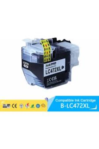 Lazer Ofis Malzemeleri Brother LC472XL Siyah Muadil Kartuş 3k ürün görseli 1