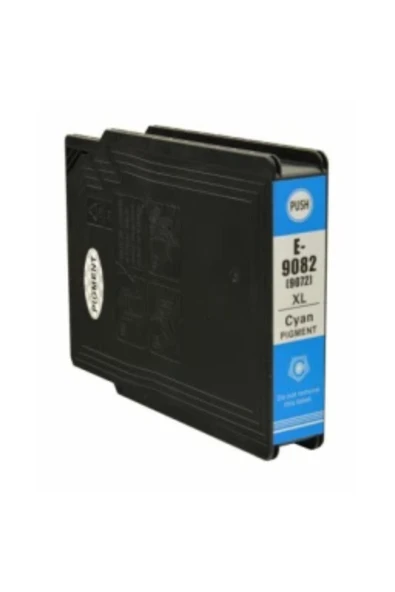 Lazer Ofis Malzemeleri Epson T9082XL Mavi Muadil Kartuş 4K ürün görseli