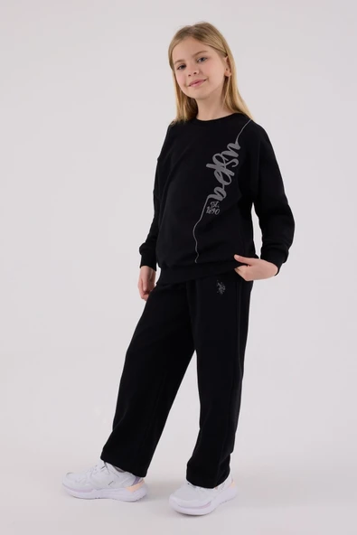 U.S. Polo Assn Eşofman Takımı US2304-4 Siyah ürün görseli