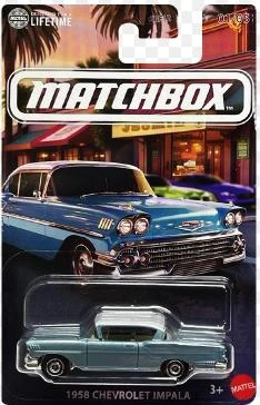 Matchbox Classic Muscle Cars 1958 Chevrolet impala JCG43 ürün görseli