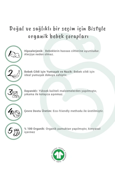 Bistyle 3'Lü Penye Boy And Girl Soket Çorap BS10114 Pembe - Resim 3