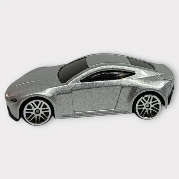 Metal Mini Arabalar  8 cm - Gri - 1 - Resim 2