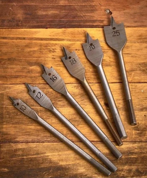 6 Parça Tahta Ahşap Oyma Ağaç Delici Yaprak Matkap Uç Seti Yaprak Panç Yaprak Punch Kelebek Panç