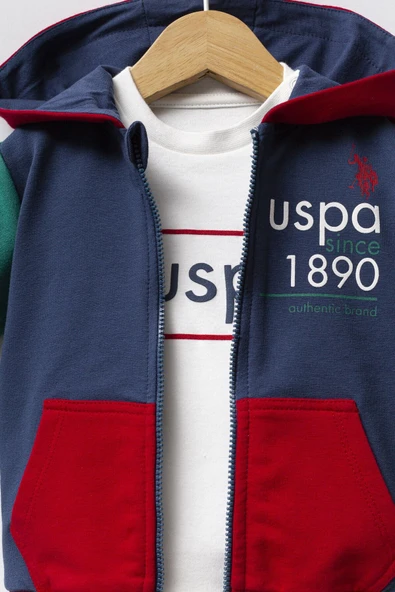 U.S. Polo Assn 3'lü Takım USB2574 İndigo Yeşil - 2