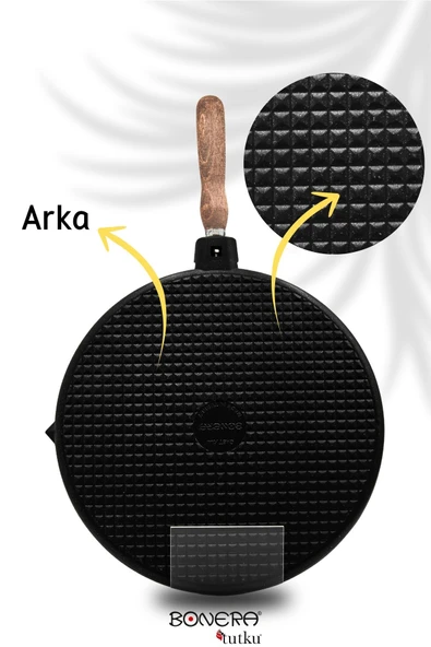 Çok Amaçlı 32cm Döküm Grill Tava - 2