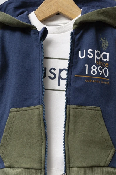 U.S. Polo Assn 3'lü Takım USB2574 İndigo Hardal - 2