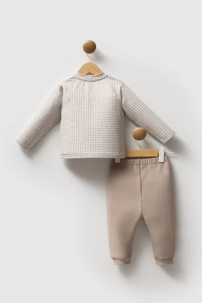 U.S. Polo Assn 2 li Takım USB2576 Bej Melanj - Resim 4