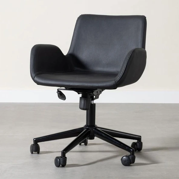 Koltuk Tekeri Dönerli M8 Civatalı 4'lü Set Siyah Dayanıklı Mobilya Sandalye Ofis Yedek Tekerlek - Resim 5