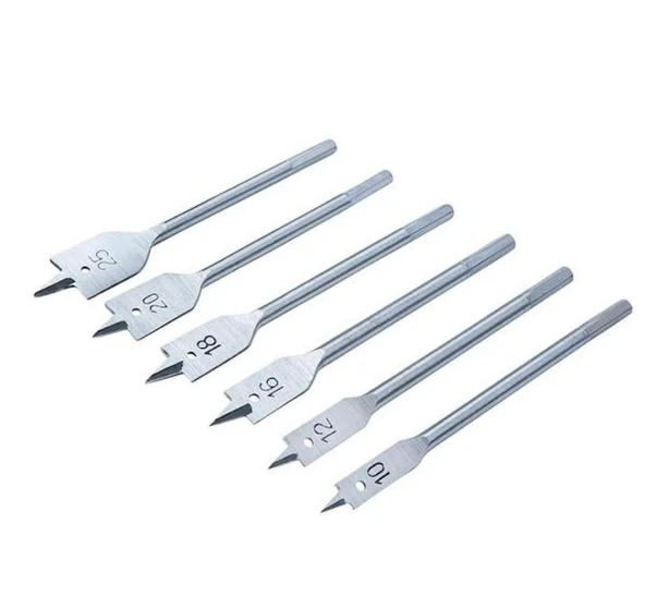 6 Parça Tahta Ahşap Oyma Ağaç Delici Yaprak Matkap Uç Seti Yaprak Panç Yaprak Punch Kelebek Panç - 2