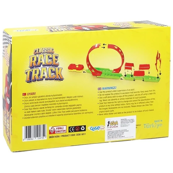 Track Race Araba Fırlatma Seti - CESE-5011 - 2