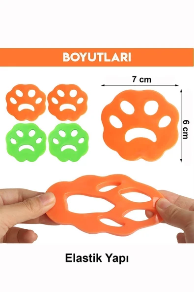 4'lü Pati Şeklinde Tüy Toplayıcı - Tüy Toplama Ürünleri - Tüy Temizleme Aparatı - 4