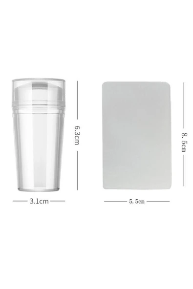 Tırnak Süs Damgalama French Stamper Aleti - 3