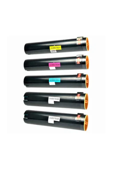 Lazer Ofis Malzemeleri Xerox Phaser 7760 Kırmızı Muadil Toner 25K - Resim 2