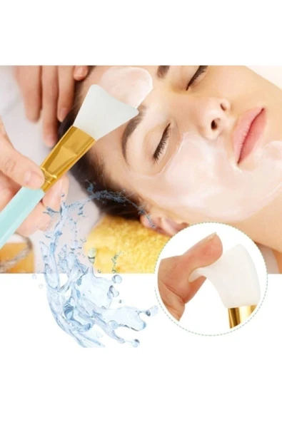 Silikon Maske & Krem Sürme Spatulası 1 Adet Karışık Renk