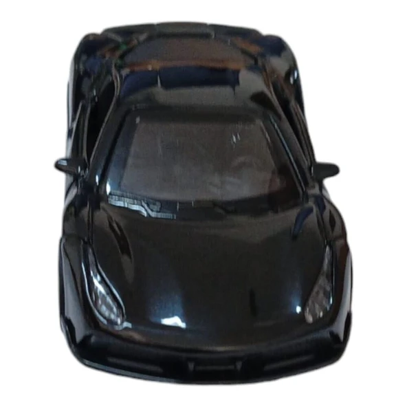 Çek Bırak Metal Araba - 4311B - Siyah - 5