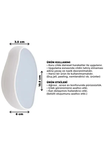 Yeni Estevia Dp Kristal Epilatör Crystal Eraser Epilasyon Tüy Dökücü (4172) Company - 3