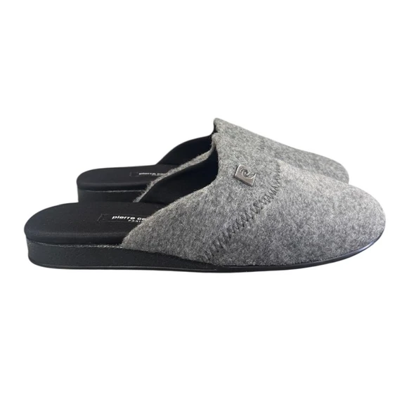 Pierre Cardin Kapalı Anatomik Taban Erkek Terlik Halı Terliği - Resim 2