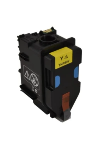 Lazer Ofis Malzemeleri Konica Minolta TNP80 Sarı Muadil Toner 9k ürün görseli