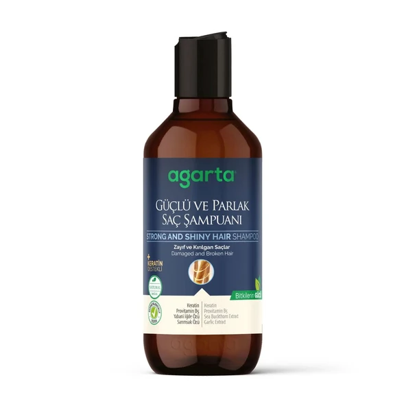 Agarta Güçlü ve Parlak Saç Şampuanı 400ml - 2