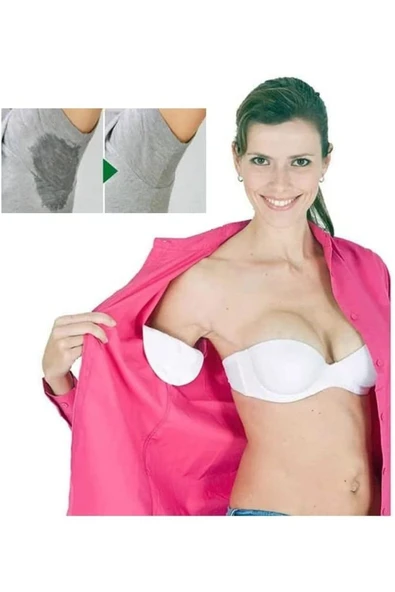 Koltuk Altı Pedi Ter Emici Yapraklar Koltuk Altı Ter Emici Bant Koltuk Altı Bandı (12 Adet)