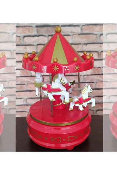 Nostaljik Atlı Karınca Kurmalı Müzik Kutusu ürün görseli