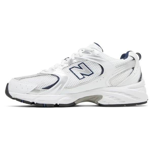New Balance 530 White Silver Navy - 2