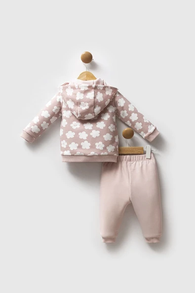 U.S. Polo Assn 3'lü Takım USB2771 Pudra - Resim 4