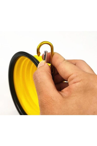 Katlanır Kedi / Köpek Mama Ve Su Kabı Renkli Kolay Taşıma - 3