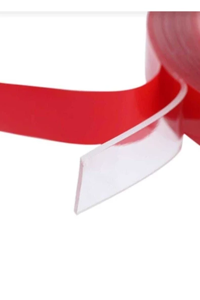 Çift Taraflı Bant 10 Mm X 5 Metre Süper Güçlü Montaj Bandı (şeffaf) - 2