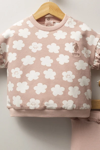 U.S. Polo Assn 2 li Takım USB2770 Pudra - Resim 2