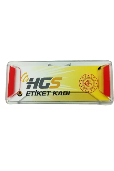 5 Adet Yeni Tip Hgs Etiket Kabı | Eski/yeni Hgs Uyumlu ürün görseli 1
