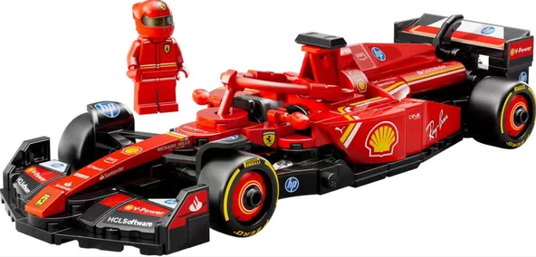 Lego Speed Champions Ferrari SF-24 F1® Race Car 77242 - Resim 2