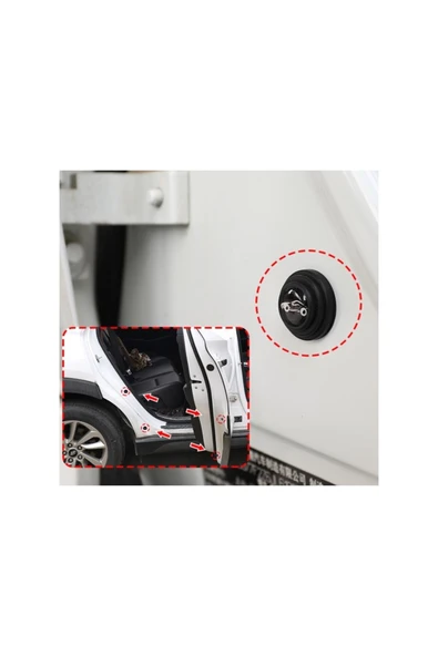 Oto Kapı Stoperi Araç Otomobiller Kapı Çarpma Önleyici Araba Kapı Ses Ve Darbe Emici ürün görseli