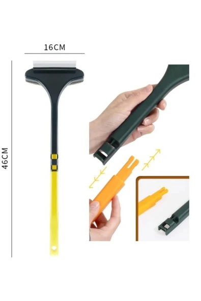 Çift Taraflı Çek Çekli Toz Alma ve Cam Sileceği - Resim 3