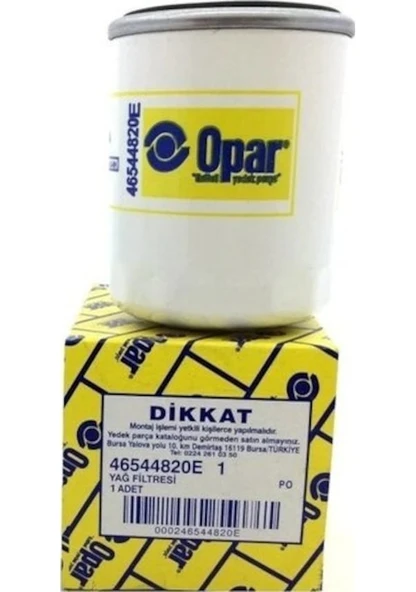 Fiat Linea 1.4 Fire 8V Benzinli Yağ Bakım Filtre Seti+Petrolofisi yağ 4lt 10w40 - Resim 2