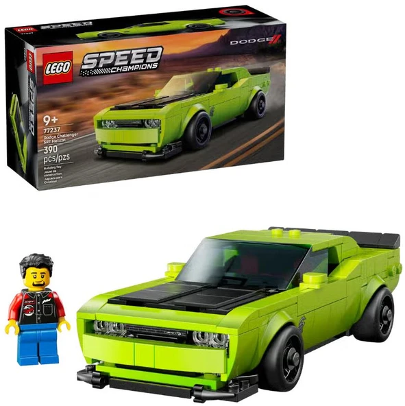 Lego Speed Champions Dodge Challenger SRT Hellcat Sports Car 77237 - 1
