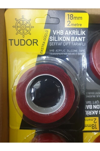 18mm 2 Metre Vhb Akrilik Silikon Bant - Resim 4