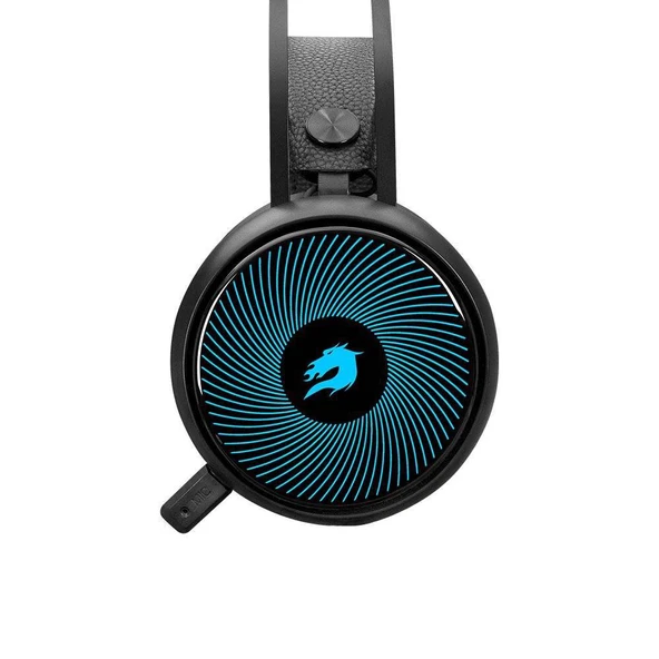 GameBooster GB-H12 Rebel 7 RGB 7.1 Surround Siyah Gaming Kulaklık - 4