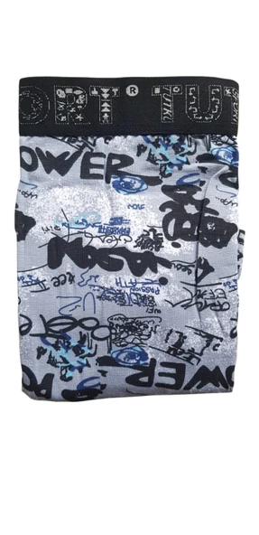 Tutku Erkek Elas EMP Spor Boxer 6'lı Kombin - 3