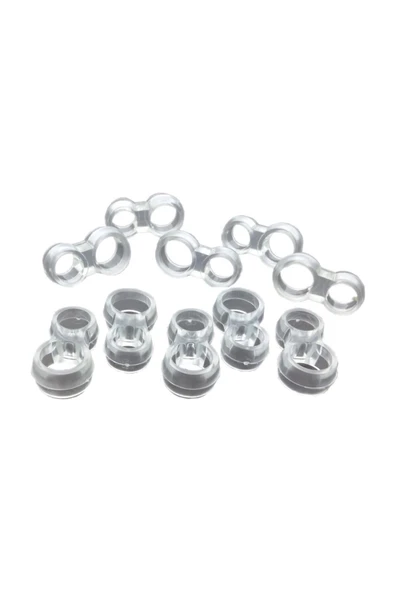 Plastik Kapı Kolu Stoperi Kapı Kolu Tamponu Slikon Tampon (1 adet) - Resim 3