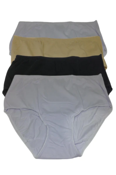 Belinay 4 Lü Paket Modal Yüksek Bel Bayan Külot 069 - 4