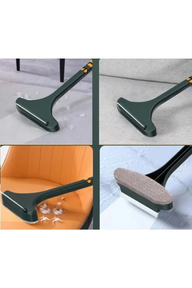 Çift Taraflı Çek Çekli Toz Alma ve Cam Sileceği - Resim 2